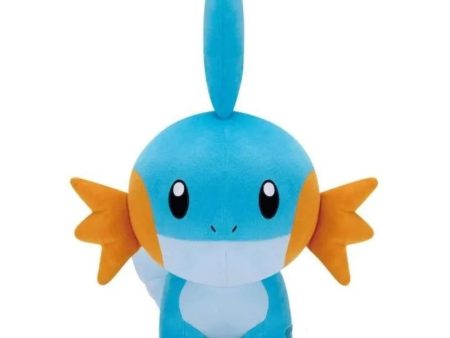 Banpresto Mecha Mofugutto Pokemon Mudkip Plush Doll JAPAN OFFICIAL For Discount