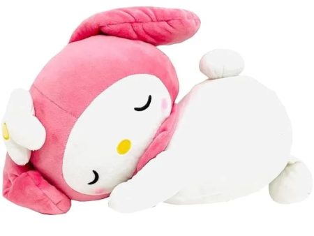 Moripiro Sanrio My Melody Sleeping Pillow Plush JAPAN OFFICIAL For Cheap