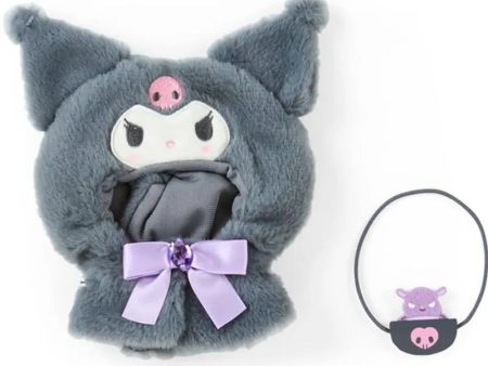 Sanrio Kuromi Plush Costume Enjoy Idol with Pochette JAPAN OFFICIAL Sale