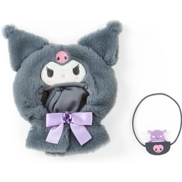 Sanrio Kuromi Plush Costume Enjoy Idol with Pochette JAPAN OFFICIAL Sale