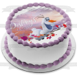 Frozen II Olaf My Destiny s Calling Edible Cake Topper Image ABPID50667 Fashion