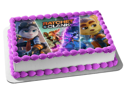 Ratchet & Clank: Rift Apart  Rivet Edible Cake Topper Image ABPID55420 Discount