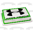 Under Armour Black Logo Edible Cake Topper Image ABPID11389 Hot on Sale