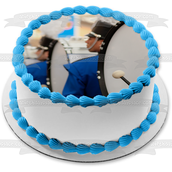 Marching Band Drum Line Edible Cake Topper Image ABPID55500 Fashion