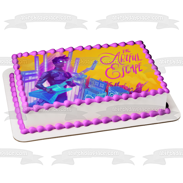 The Artful Escape Edible Cake Topper Image ABPID55472 Hot on Sale