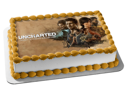 Uncharted: Legacy of Thieves Collection Nadine Chloe Edible Cake Topper Image ABPID55479 Cheap