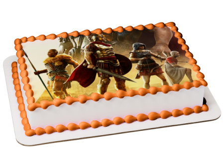 Expeditions Rome Assorted Characters Edible Cake Topper Image ABPID55465 For Cheap