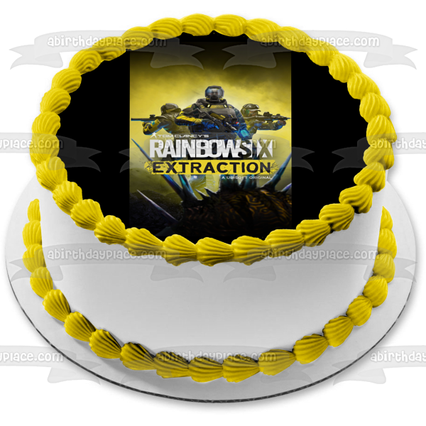 Rainbow Six Extraction Lion Edible Cake Topper Image ABPID55463 For Sale