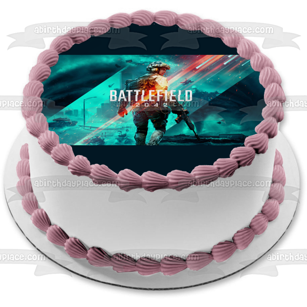 Battlefield 2042 Kimble Graves Edible Cake Topper Image ABPID55433 Cheap