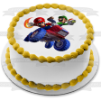 Mario Kart 8 Luigi and Mario Edible Cake Topper Image ABPID55446 For Sale