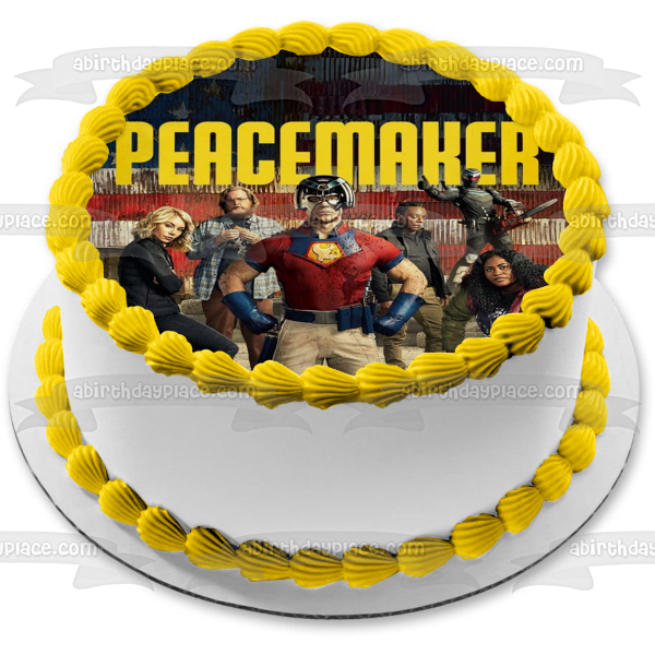 Peacemaker Leota Emilia Edible Cake Topper Image ABPID55567 Supply