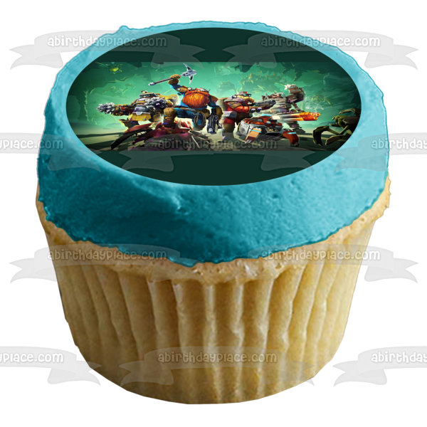 Deep Rock Galactic the Driller the Engineer the Gunner the Scout Edible Cake Topper Image ABPID55451 Cheap