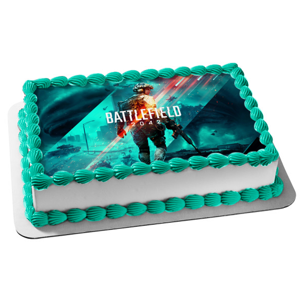 Battlefield 2042 Kimble Graves Edible Cake Topper Image ABPID55433 Cheap