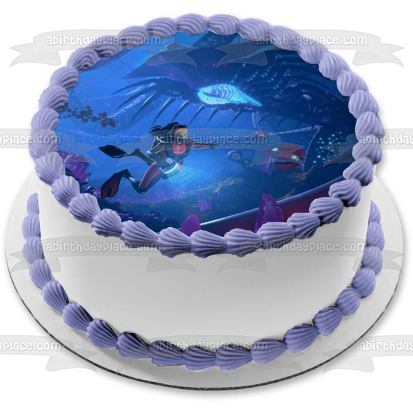 Subnautica: Below Zero Robin Ayou Edible Cake Topper Image ABPID55447 Online