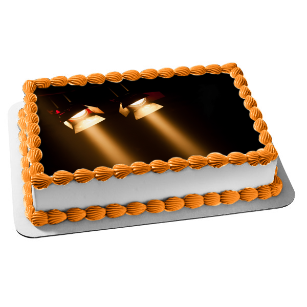 Theatre Stage Spotlight Edible Cake Topper Image ABPID55497 Online Sale