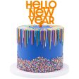 Hello New Year Vertical Layon Discount