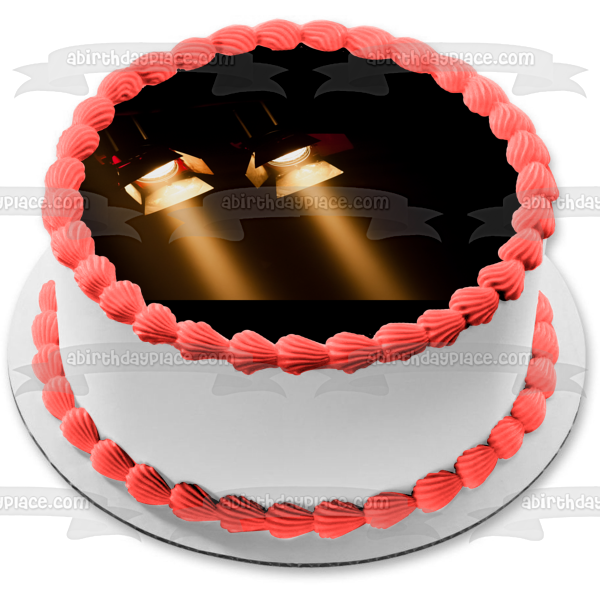 Theatre Stage Spotlight Edible Cake Topper Image ABPID55497 Online Sale