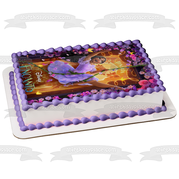 Disney Encanto Isabela Edible Cake Topper Image ABPID55517 Discount