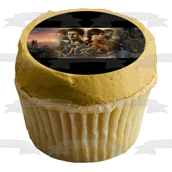 Uncharted: Legacy of Thieves Collection Chloe Nadine Edible Cake Topper Image ABPID55478 For Discount