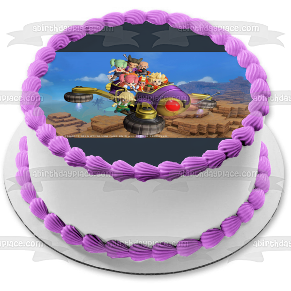 Dragon Quest Builders 2 Brainy Badboon Madusa Atlas Hargon Edible Cake Topper Image ABPID55443 Online Hot Sale