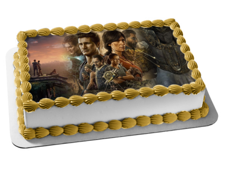 Uncharted: Legacy of Thieves Collection Chloe Nadine Edible Cake Topper Image ABPID55478 For Discount