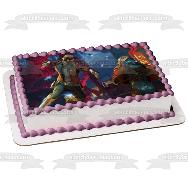 Marvel s Guardians of the Galaxy Edible Cake Topper Image ABPID55425 Online