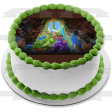 Minecraft Caves & Cliffs Steve Edible Cake Topper Image ABPID55481 Fashion