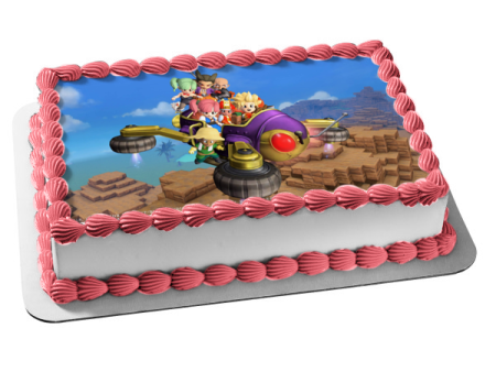 Dragon Quest Builders 2 Brainy Badboon Madusa Atlas Hargon Edible Cake Topper Image ABPID55443 Online Hot Sale