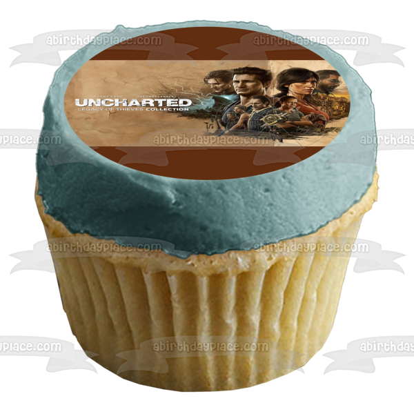 Uncharted: Legacy of Thieves Collection Nadine Chloe Edible Cake Topper Image ABPID55479 Cheap