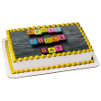 Happy April Fools Day Colorful Blocks Edible Cake Topper Image ABPID55767 Online Sale