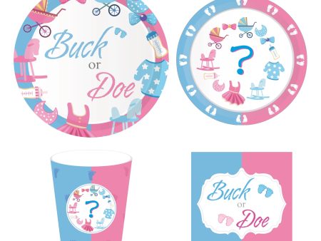 Gender Reveal Party Decoration Set Cheap