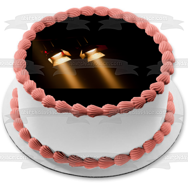 Theatre Spotlights Edible Cake Topper Image ABPID55507 Discount