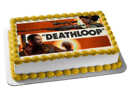 Deathloop Colt Vahn Juliana Blake Edible Cake Topper Image ABPID55409 For Sale