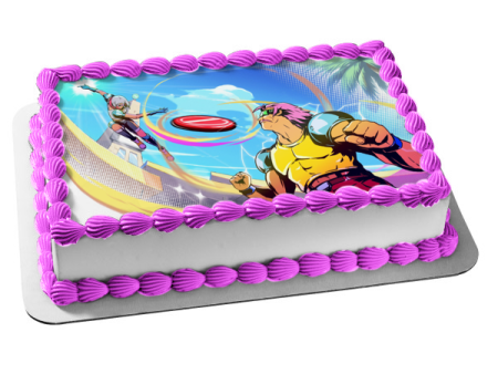 Windjammers 2 K. Wessel S. Delys Edible Cake Topper Image ABPID55467 Cheap