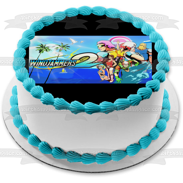 Windjammers 2 H. Max K. Wessel S. Delys L. Biaggi Edible Cake Topper Image ABPID55468 Online Sale