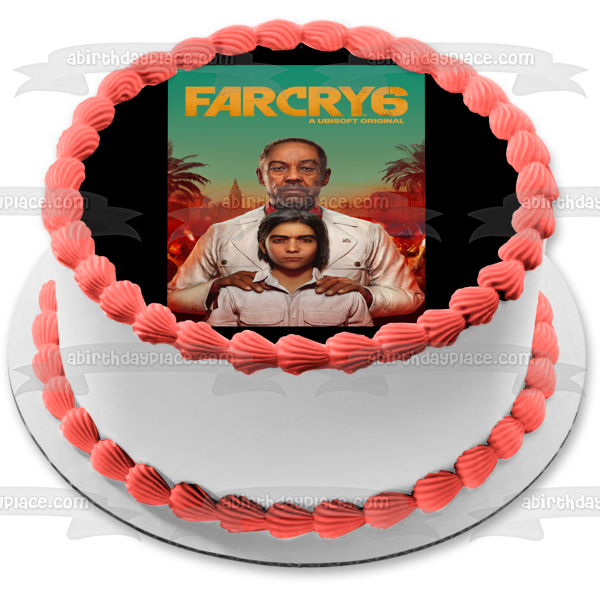 Far Cry 6 Anton Castillo and Diego Castillo Edible Cake Topper Image ABPID55426 For Cheap