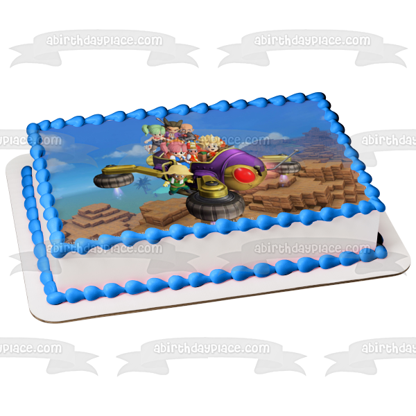 Dragon Quest Builders 2 Brainy Badboon Madusa Atlas Hargon Edible Cake Topper Image ABPID55443 Online Hot Sale