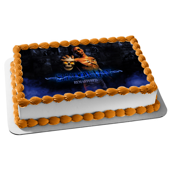 Shadowman Remastered Edible Cake Topper Image ABPID55471 Online now