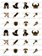 Dungeons and Dragons RPG Icons Dnd Edible Cake Topper Image ABPID55535 Hot on Sale