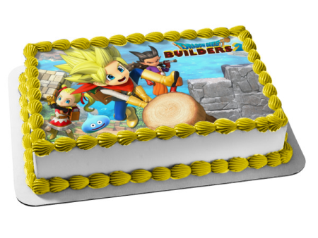 Dragon Quest Builders 2 Brainy Badboon Edible Cake Topper Image ABPID55444 Online now