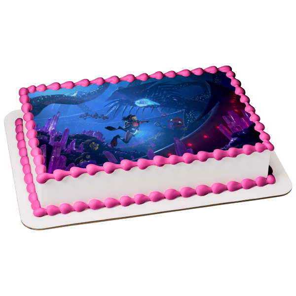 Subnautica: Below Zero Robin Ayou Edible Cake Topper Image ABPID55447 Online