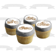 Vintage Classic Motorcycles Edible Cupcake Topper Images ABPID55585 Sale