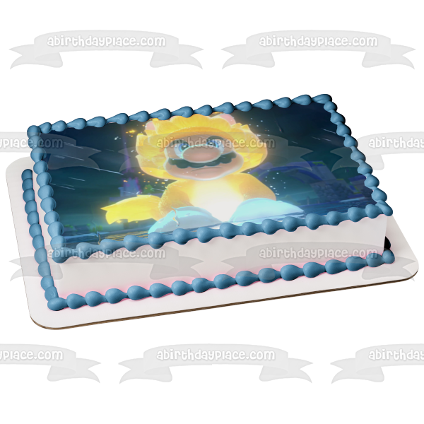 Super Mario 3D World Edible Cake Topper Image ABPID55429 Cheap