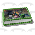 Minecraft Caves & Cliffs Jane Steve Pig Edible Cake Topper Image ABPID55482 Online