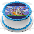 Minecraft Caves & Cliffs Glow Squid Axolotl Goat Edible Cake Topper Image ABPID55480 Discount