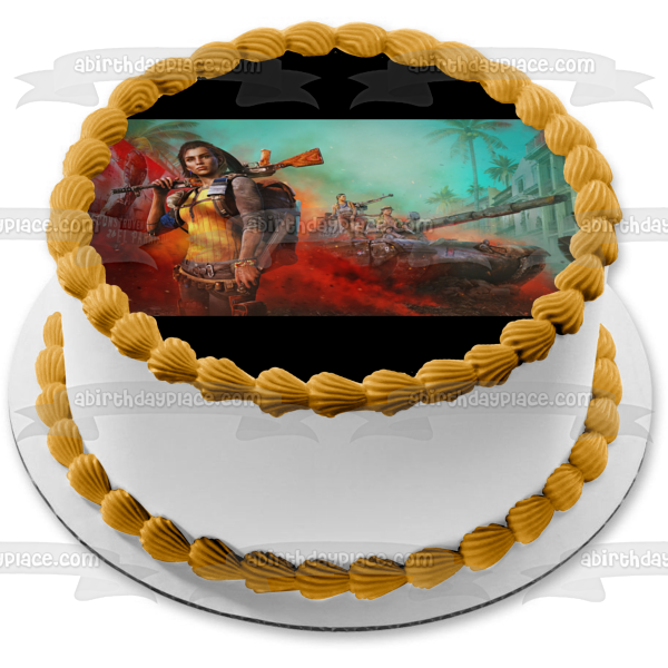 Far Cry 6 Dani Rojas Edible Cake Topper Image ABPID55427 For Discount