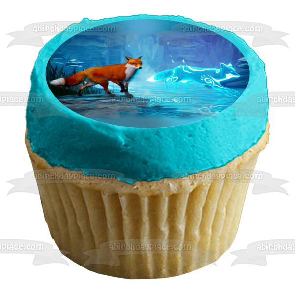 Spirit of the North Female Fox Edible Cake Topper Image ABPID55571 For Sale