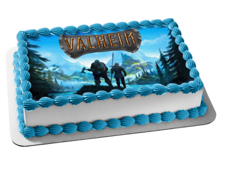 Valheim Odin Edible Cake Topper Image ABPID55438 For Sale