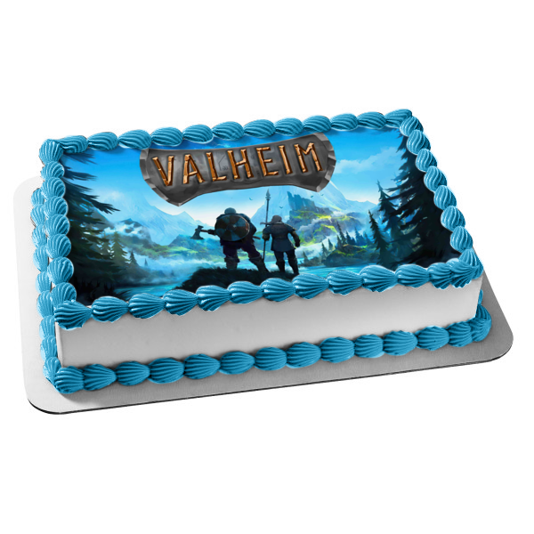 Valheim Odin Edible Cake Topper Image ABPID55438 For Sale