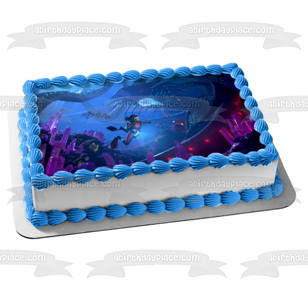 Subnautica: Below Zero Robin Ayou Edible Cake Topper Image ABPID55447 Online